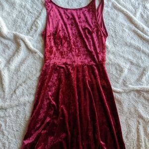 Red Velvet Dress, Size 6